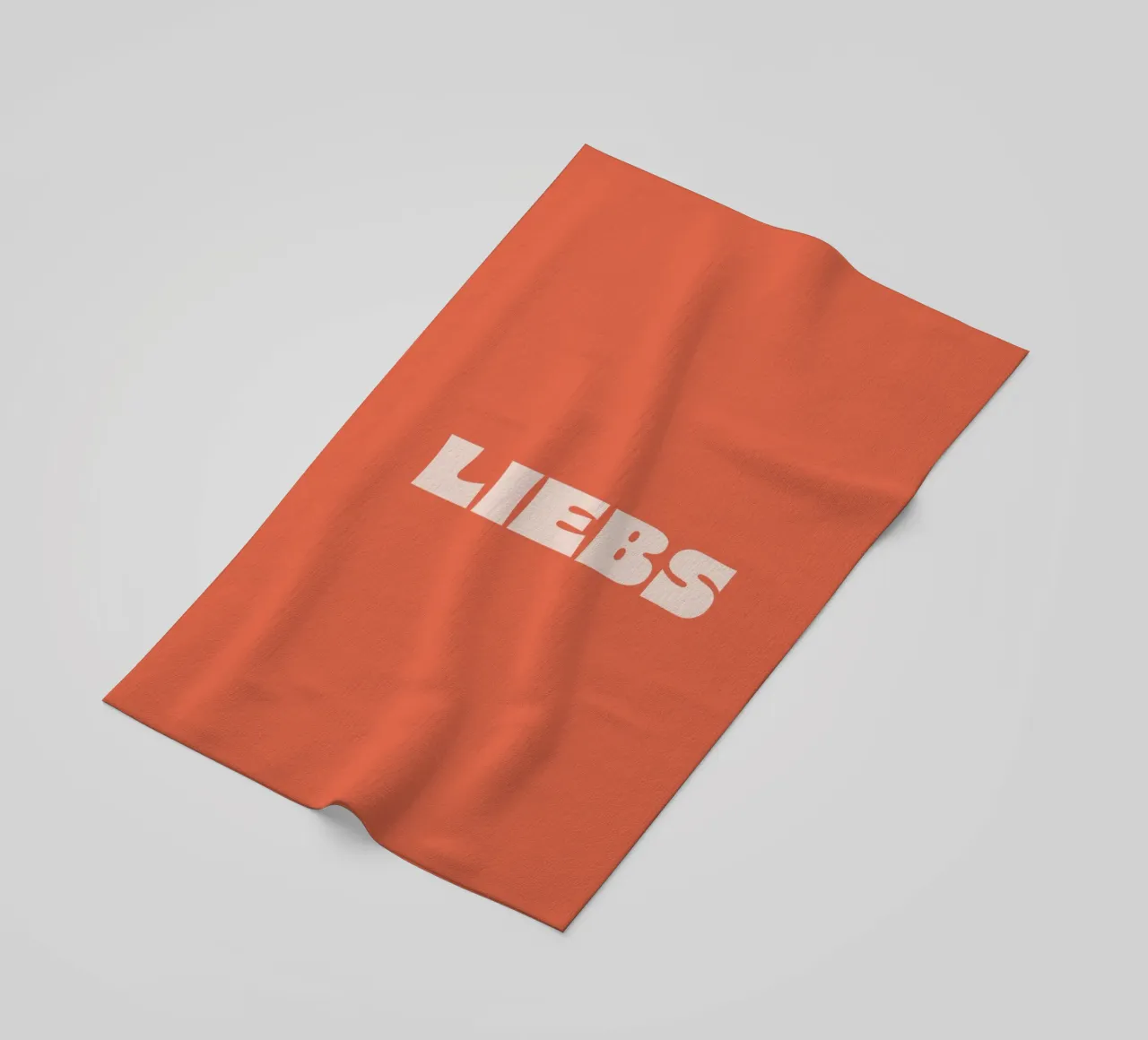 Liebs beach towel by we line studio - art