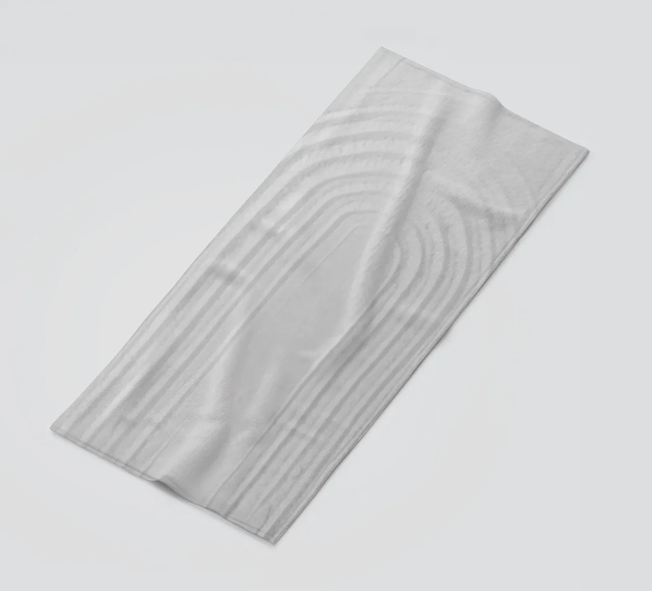 White Textures 2 Minimal Rainbow telo mare da Studio Nahili