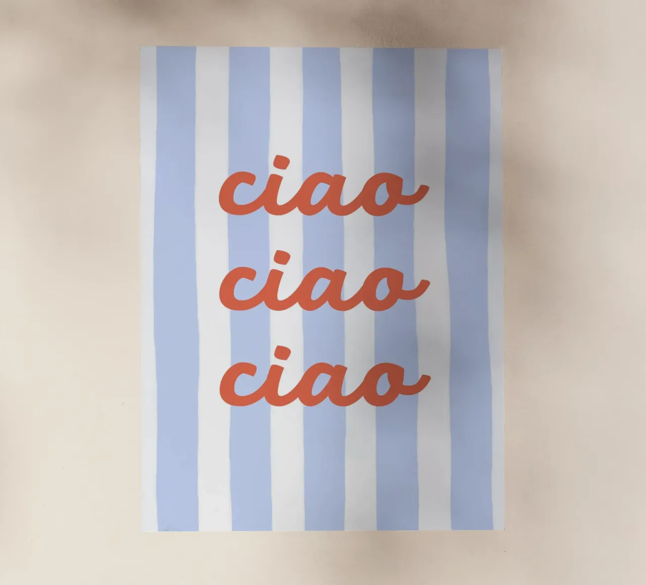 Ciao lámina retroiluminada de we line studio - art