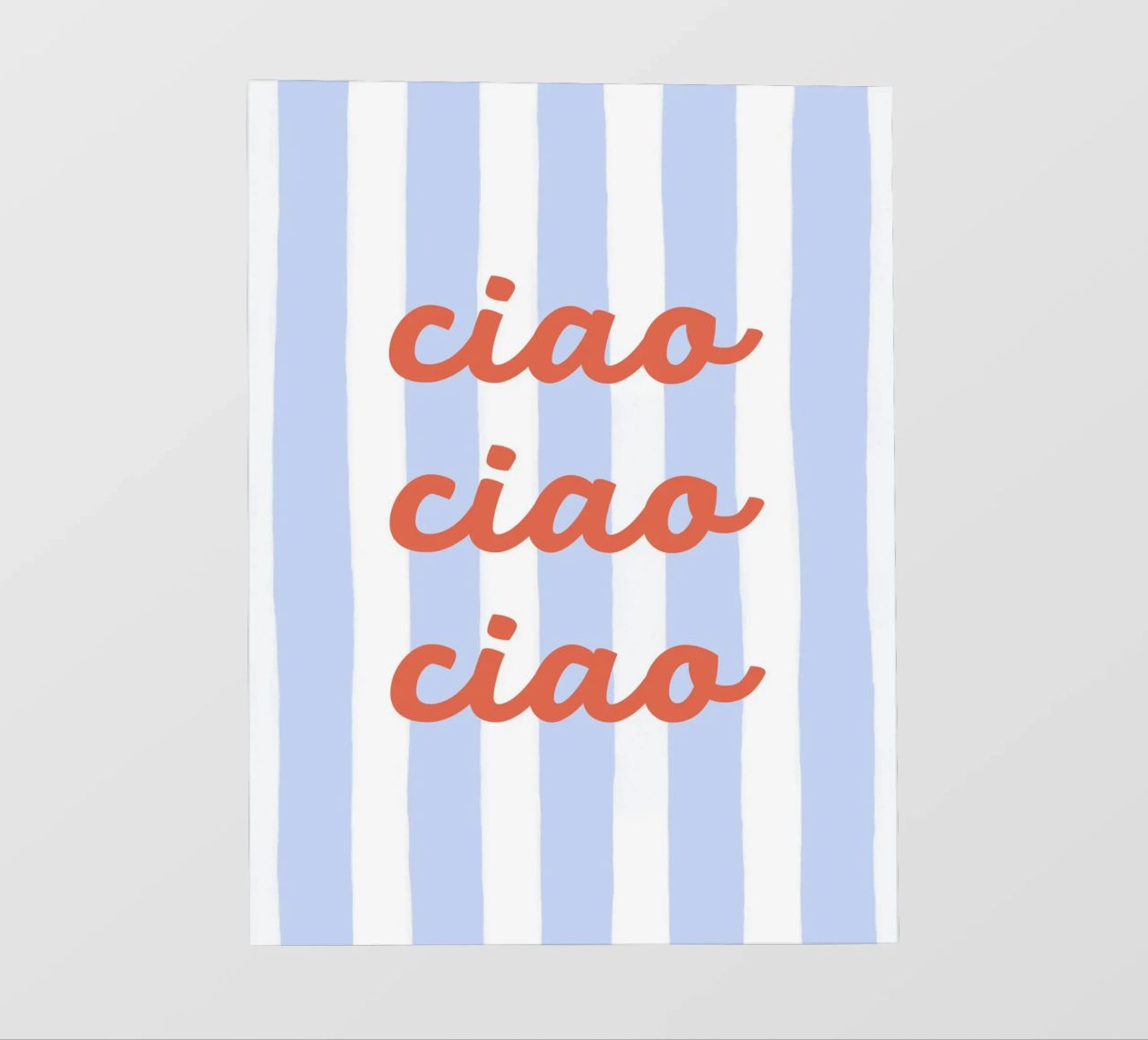 Ciao telo in pvc da pv art