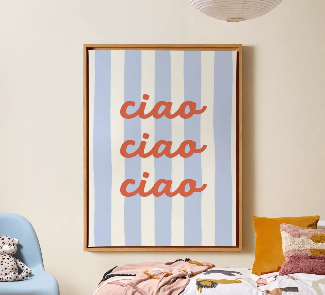 Ciao tela con Cornice a cassetta da we line studio - art