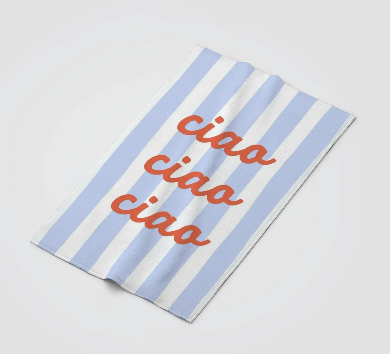 Ciao coperta in pile da we line studio - art