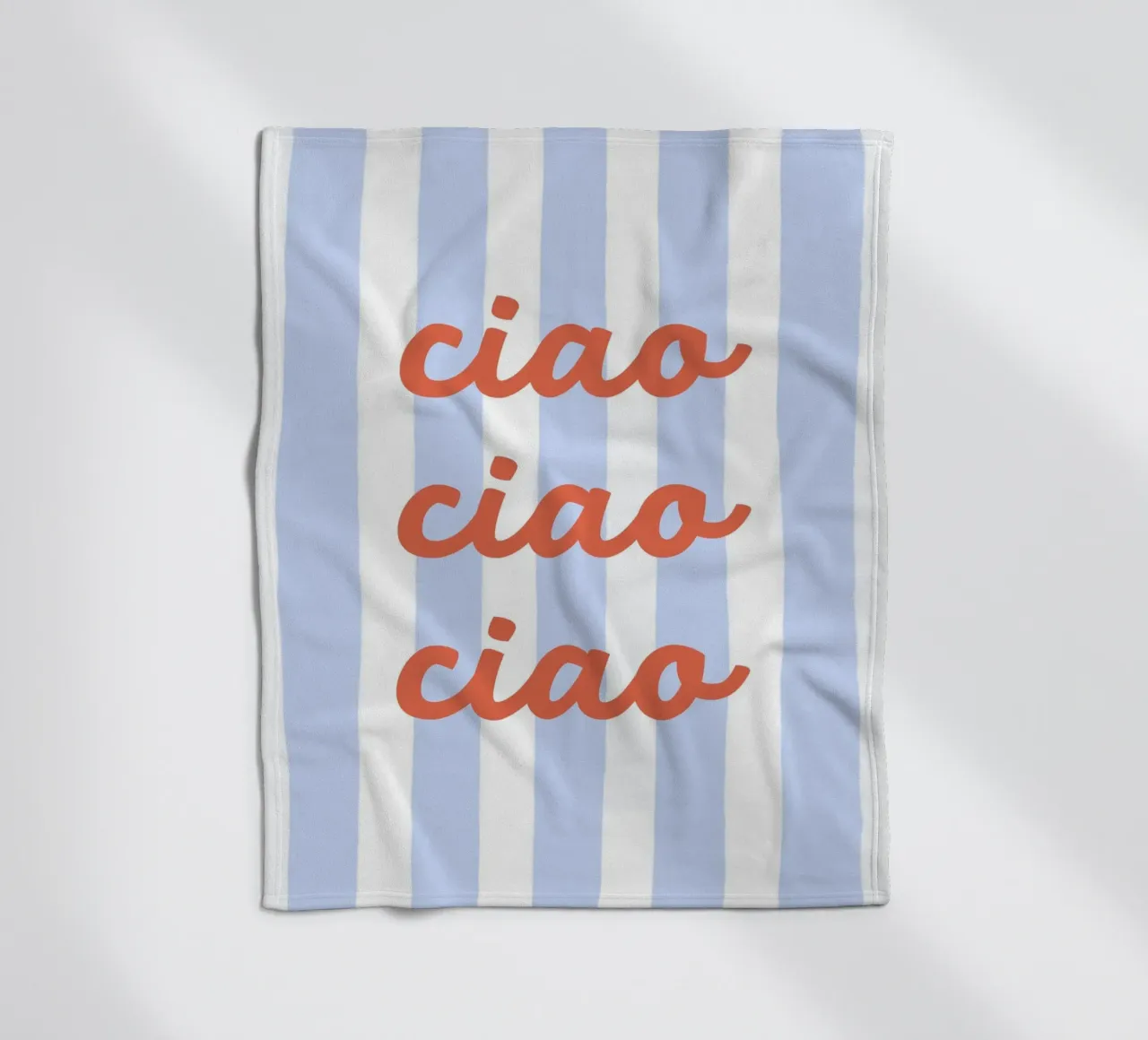 Ciao coperta in pile da we line studio - art