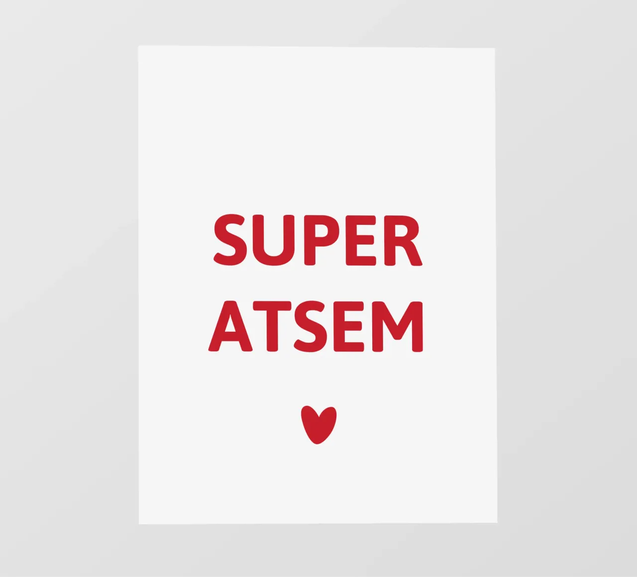 SUPER ATSEM pellicola backlit da Maisoncadeau
