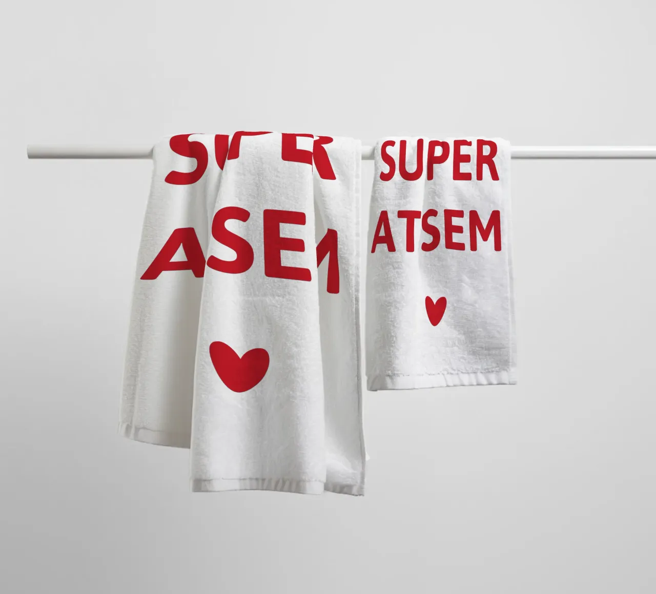 SUPER ATSEM asciugamano da bagno da Maisoncadeau