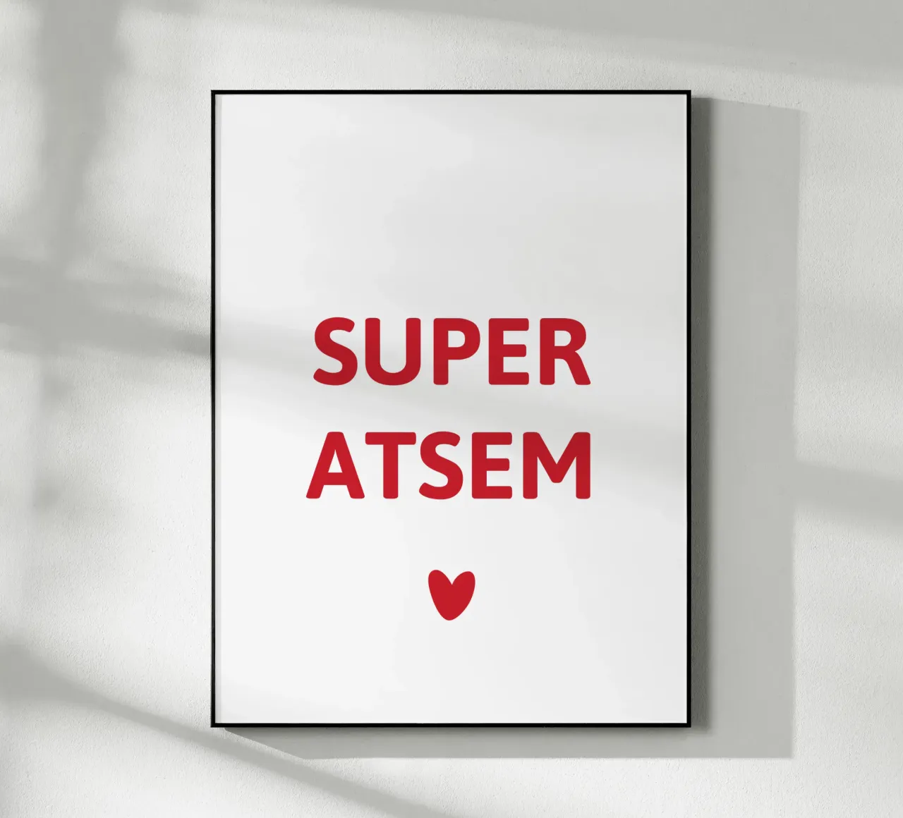 SUPER ATSEM plexiglass da Maisoncadeau