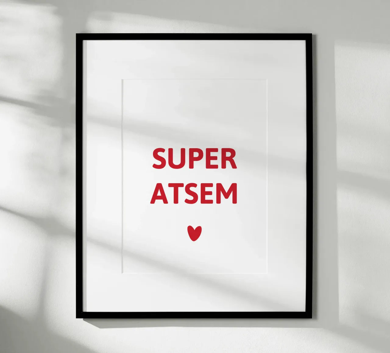 SUPER ATSEM poster da Maisoncadeau