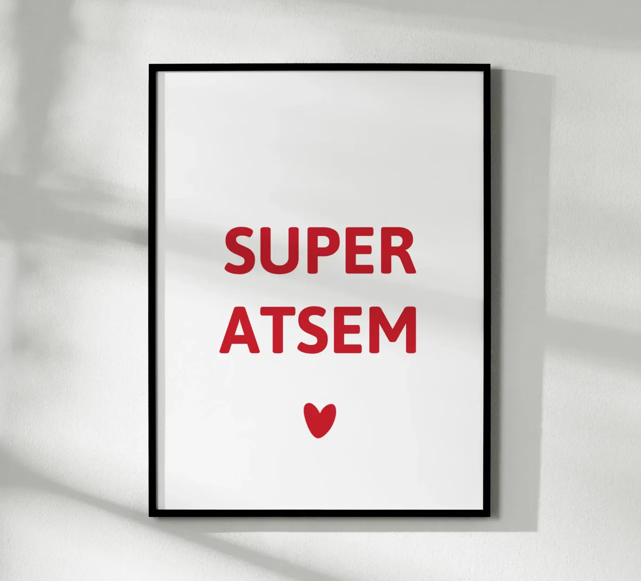 SUPER ATSEM poster da Maisoncadeau