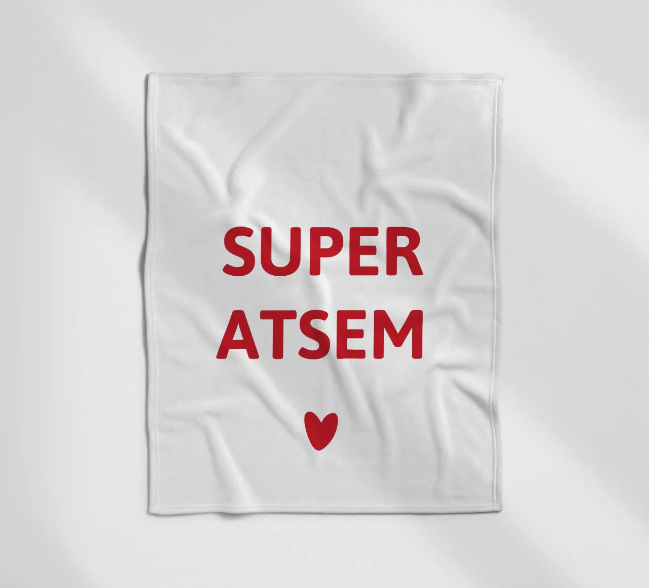 SUPER ATSEM coperta in pile da Maisoncadeau