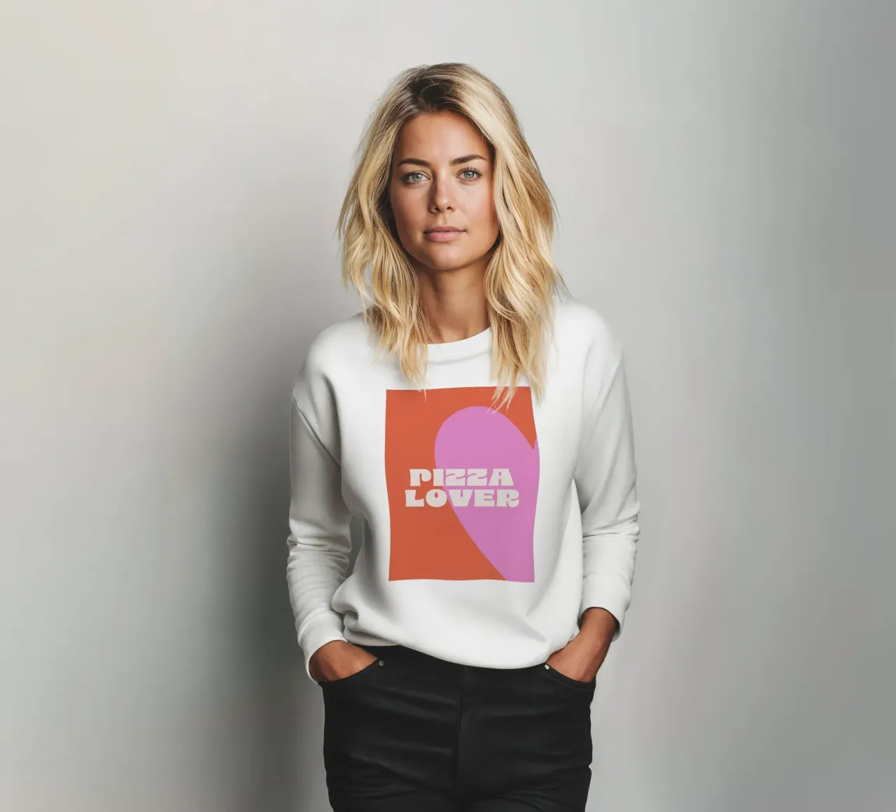 Pizza Lover felpa da we line studio - art