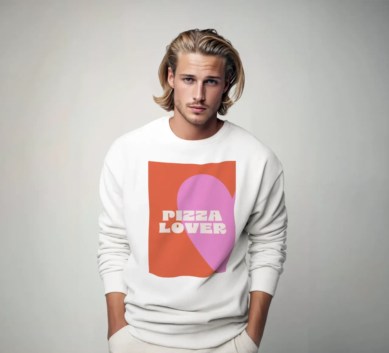 Pizza Lover felpa da we line studio - art