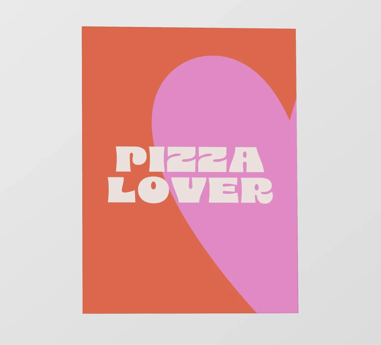 Pizza Lover telo in pvc da we line studio - art
