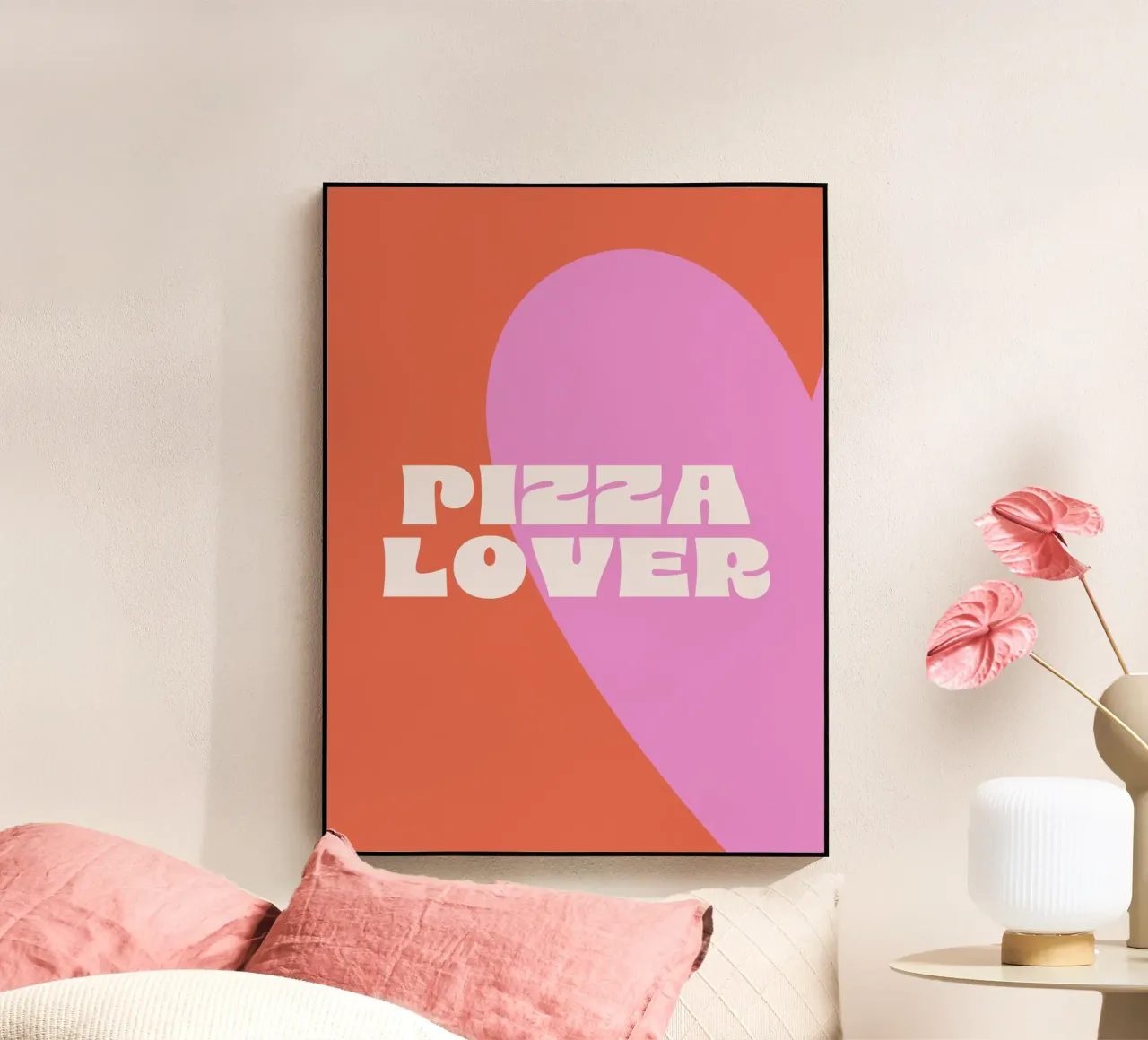 Pizza Lover plexiglass da we line studio - art