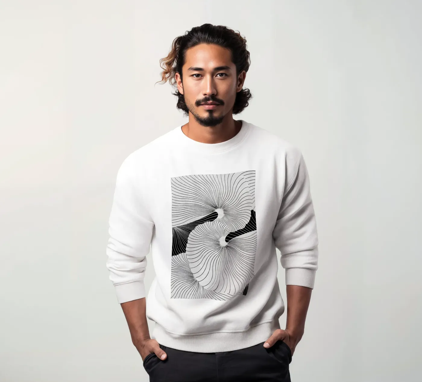 Shell sweatshirt by STUDIO LEEMO
