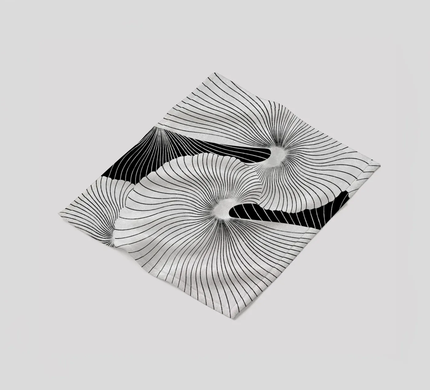 Shell fleece blanket by STUDIO LEEMO