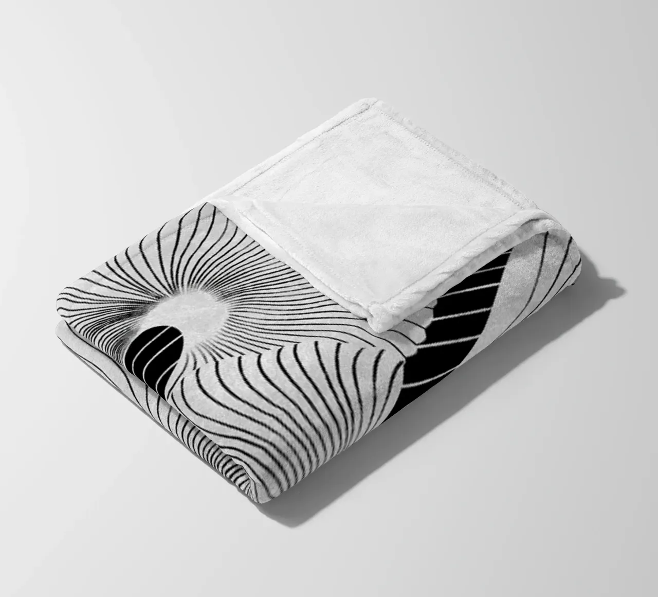 Shell Fleecedecke von STUDIO LEEMO