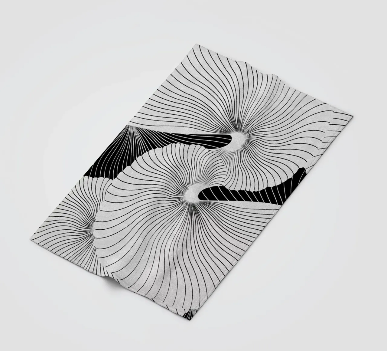 Shell Fleecedecke von STUDIO LEEMO