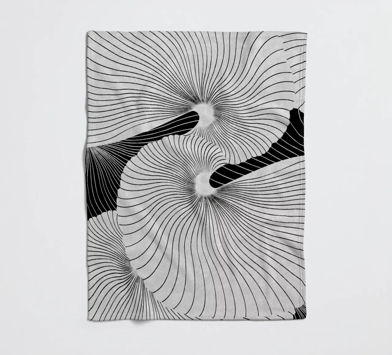 Shell Fleecedecke von STUDIO LEEMO