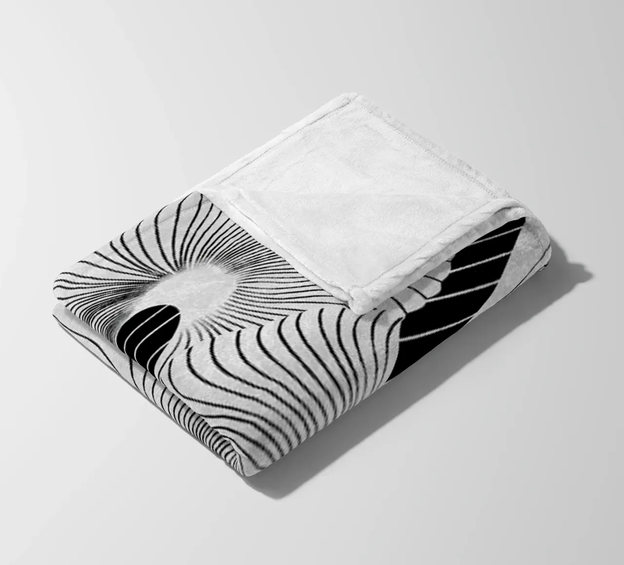 Shell Fleecedecke von STUDIO LEEMO