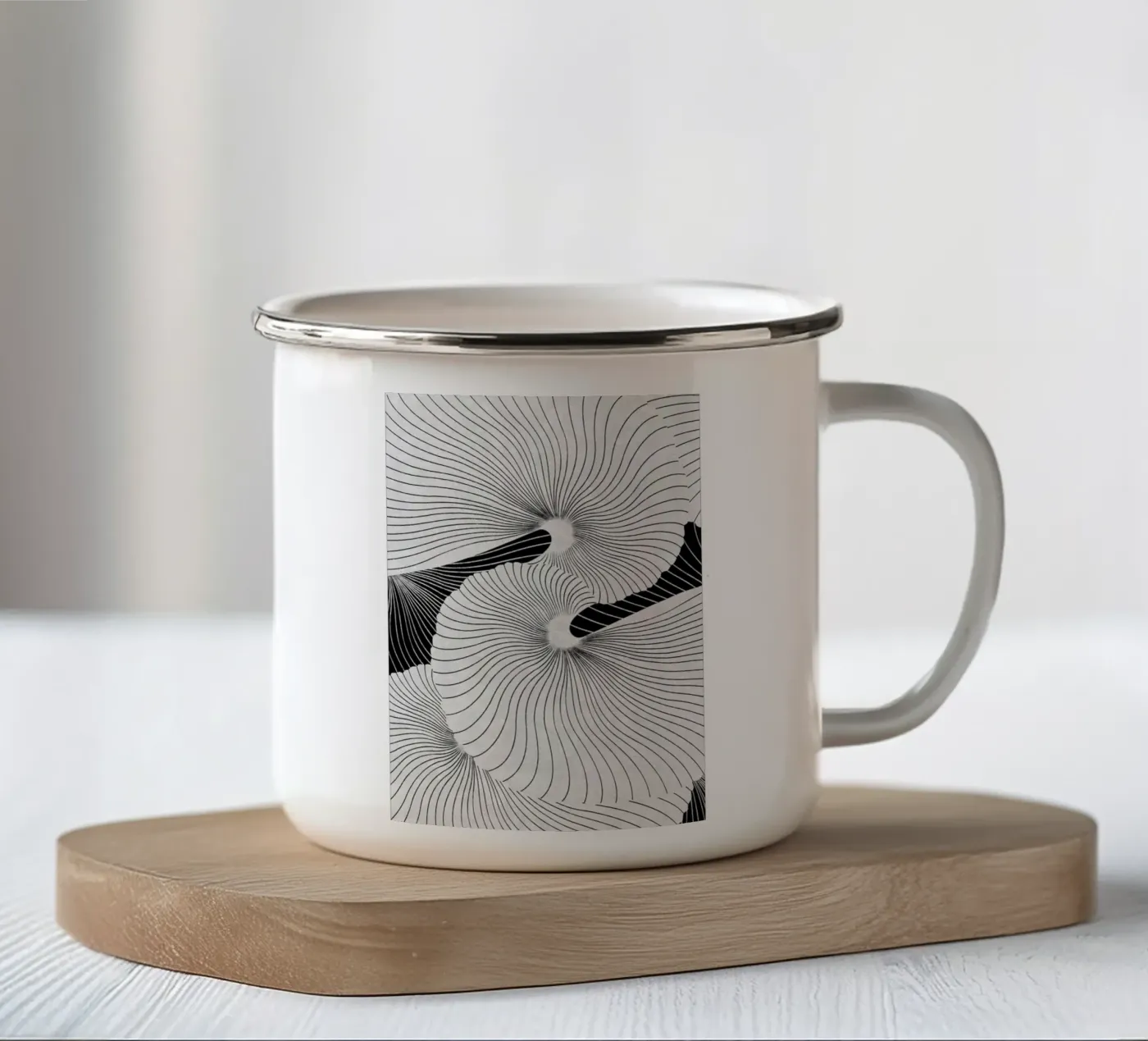 Shell emaille mok van STUDIO LEEMO