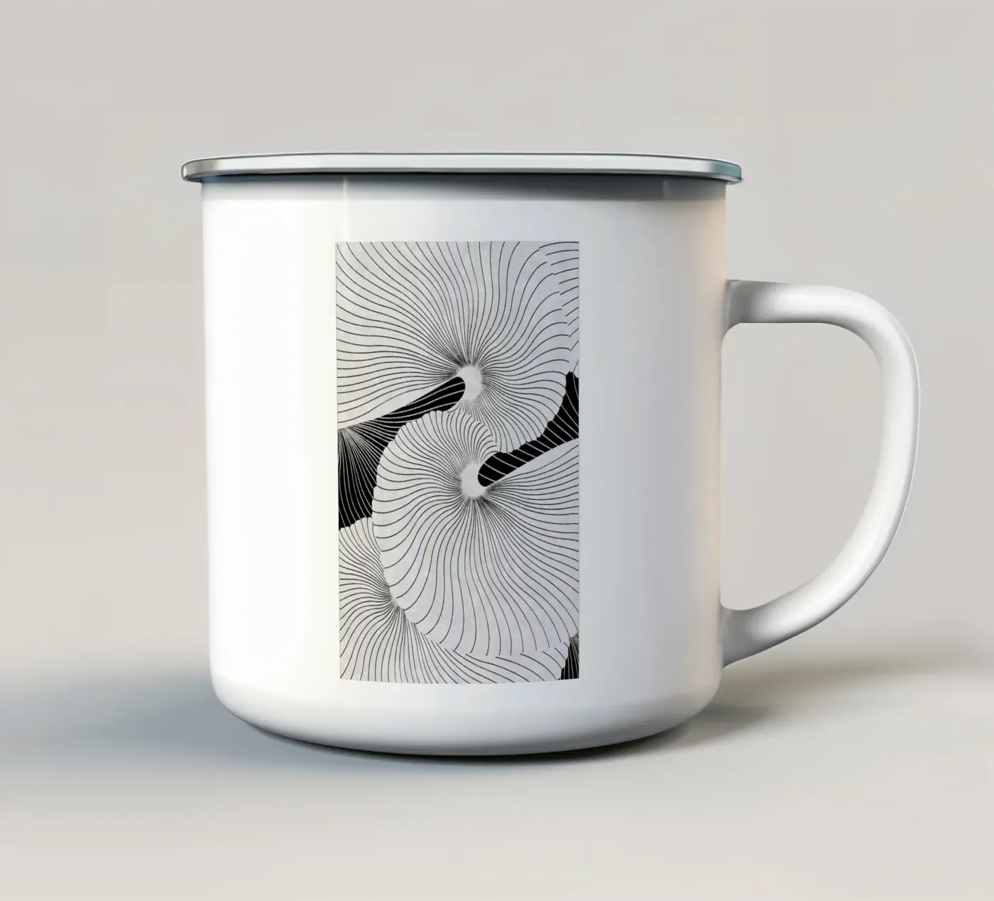 Shell emaille mok van STUDIO LEEMO