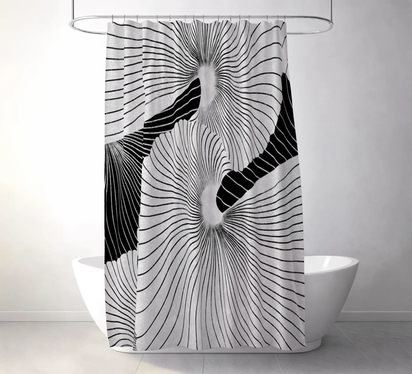 Shell shower curtain by STUDIO LEEMO