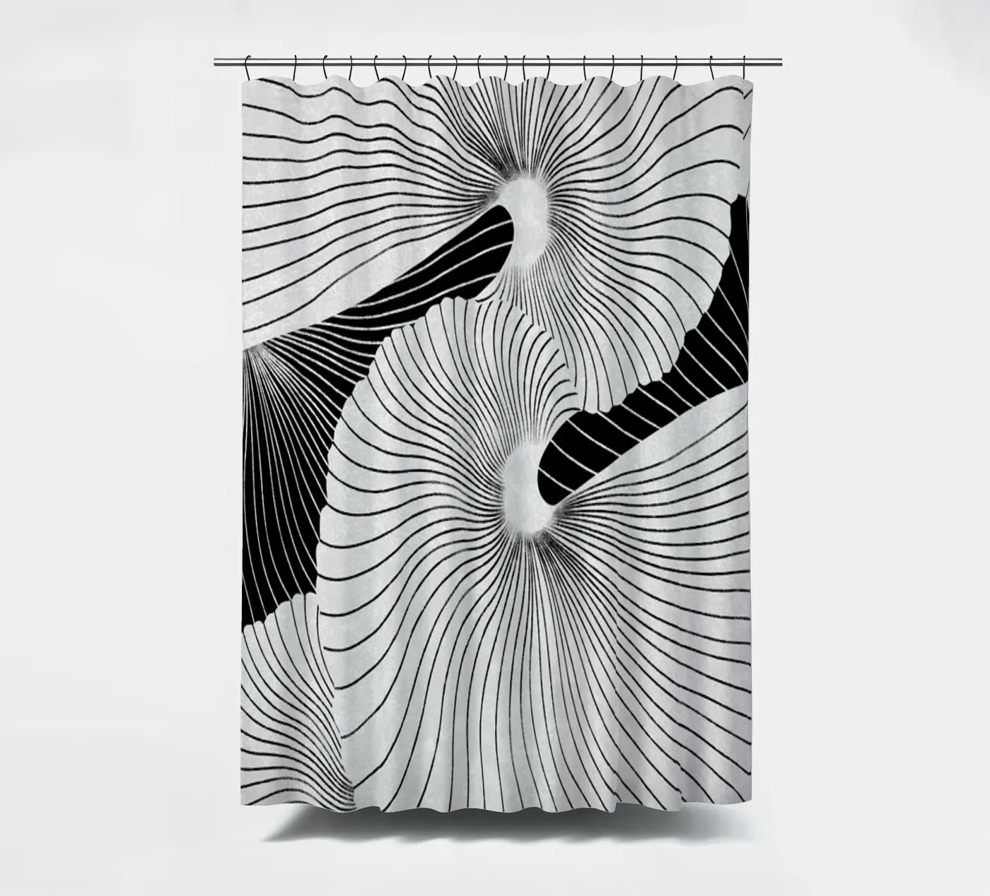 Shell shower curtain by STUDIO LEEMO