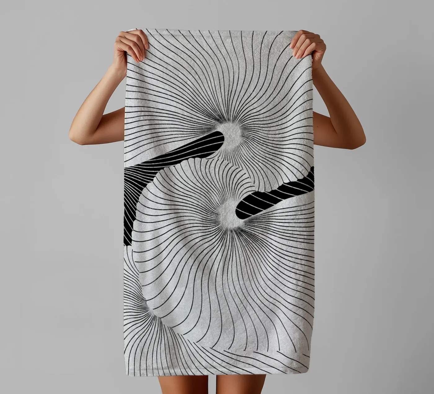 Shell Handtuch von STUDIO LEEMO