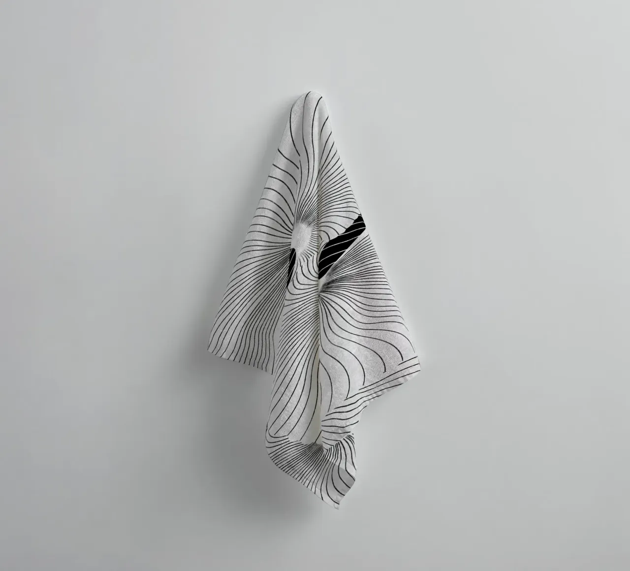 Shell Handtuch von STUDIO LEEMO