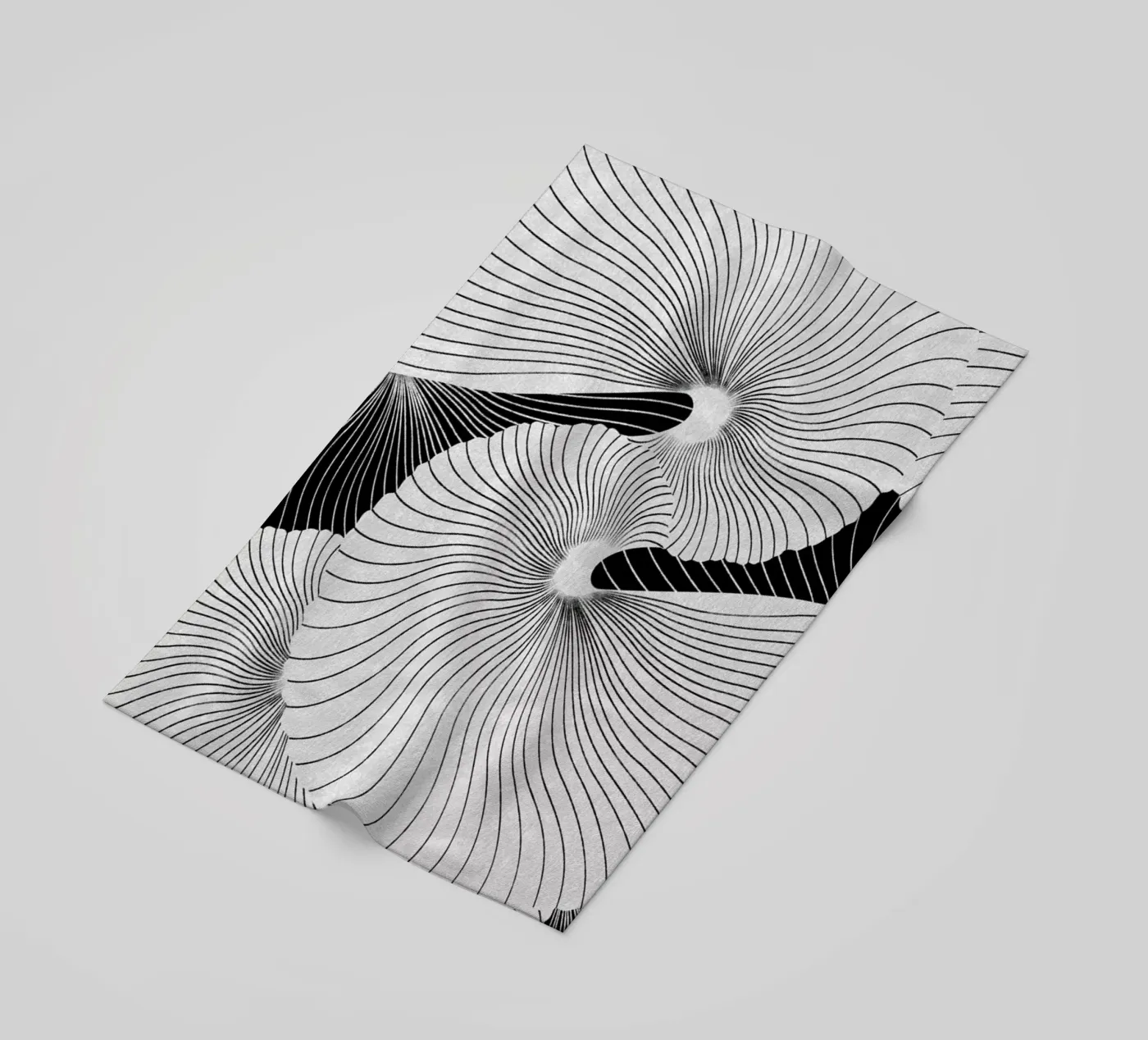 Shell beach towel by STUDIO LEEMO