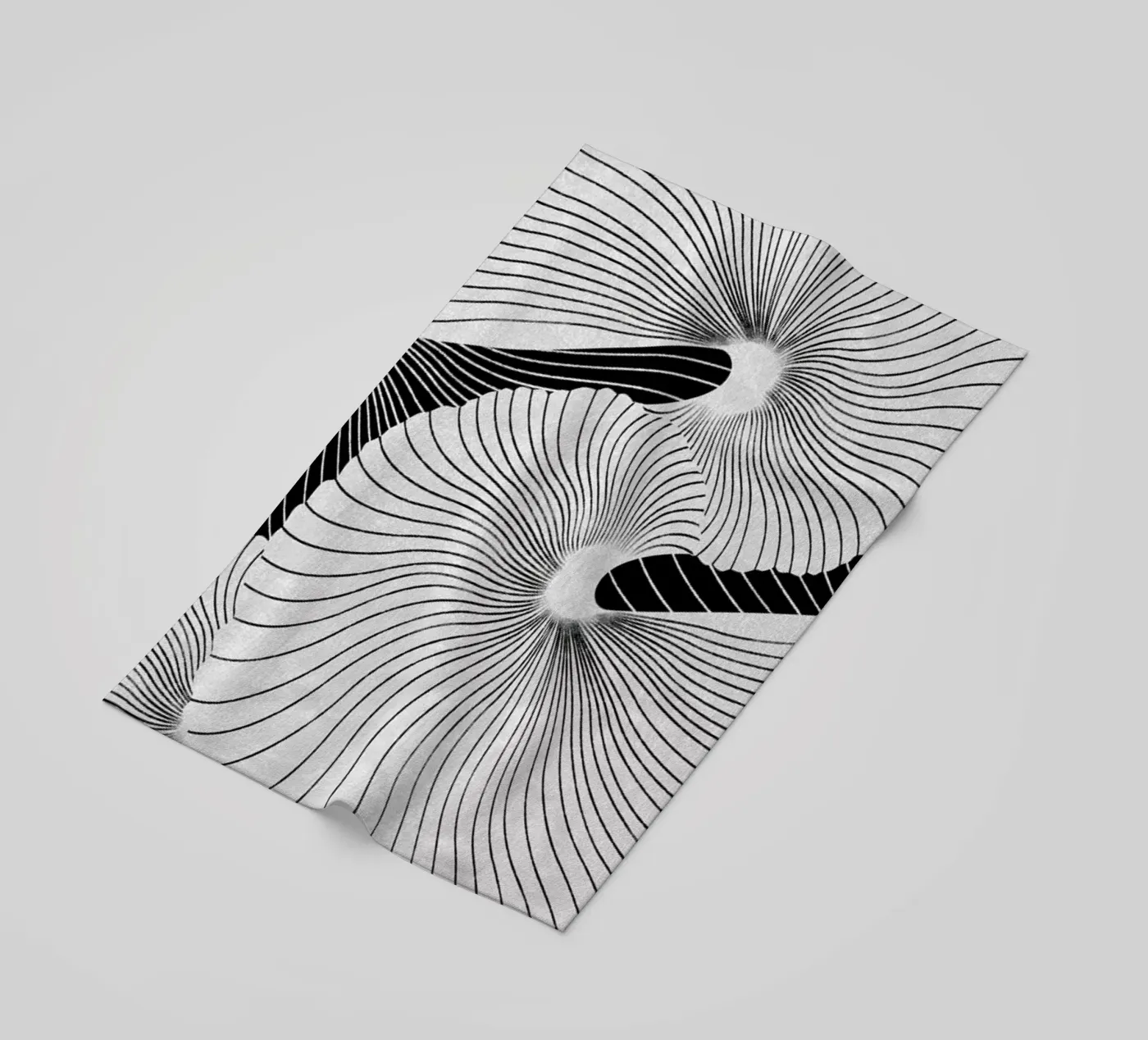 Shell beach towel by STUDIO LEEMO