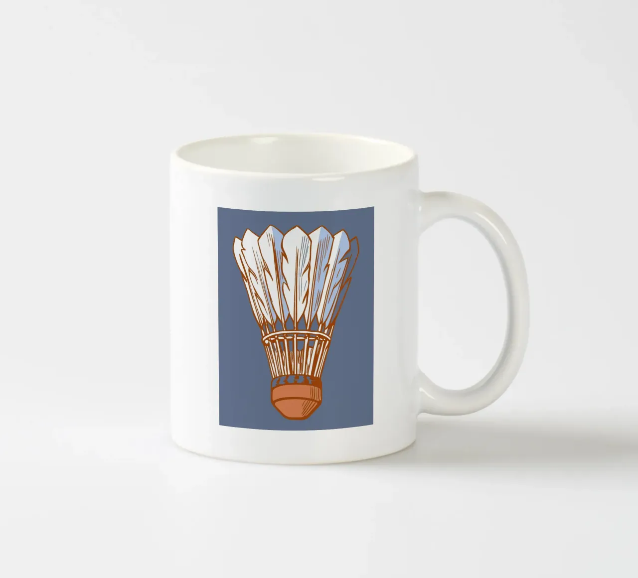 Badminton tazza in ceramica da SPORTS ONLY