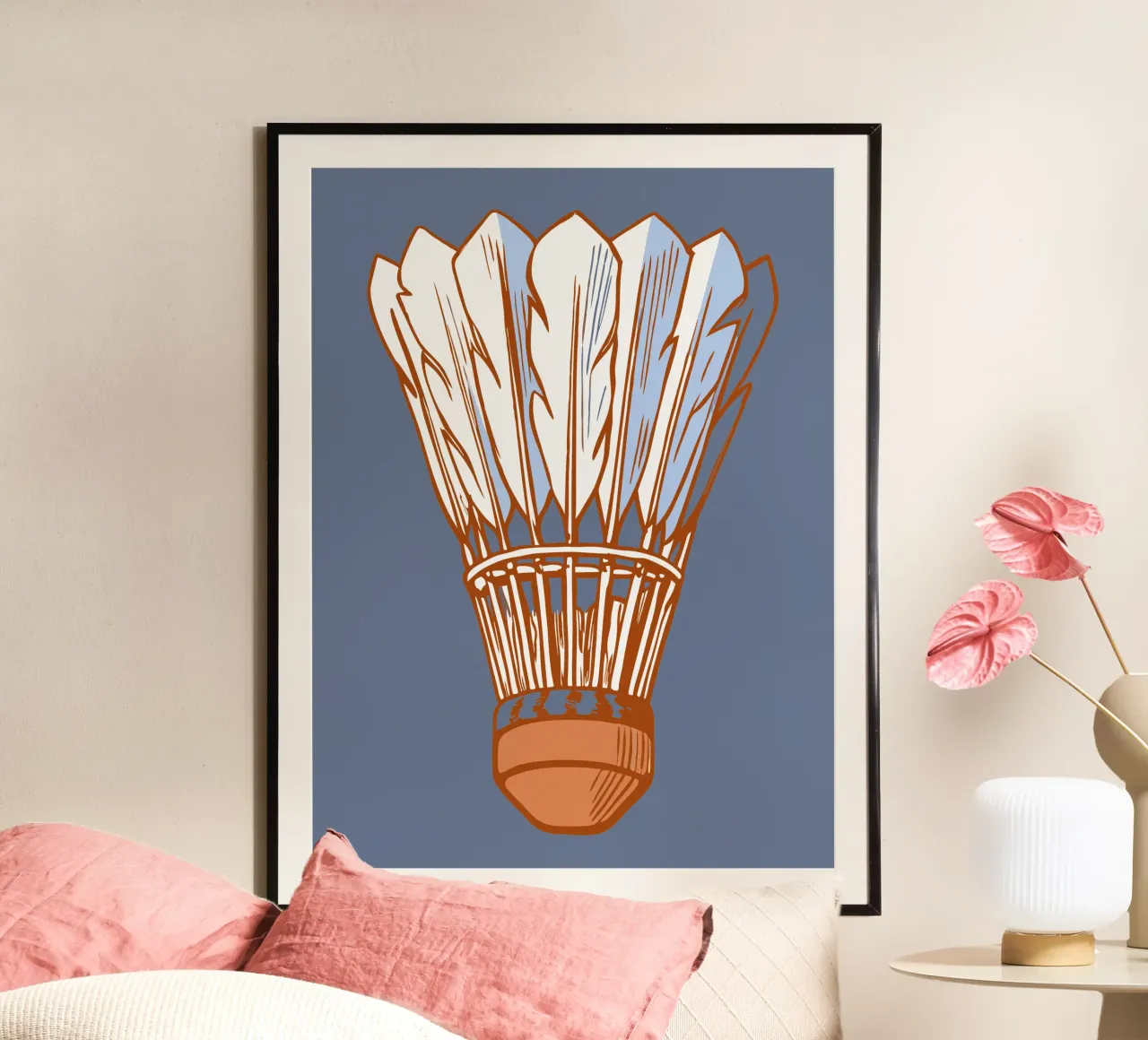 Badminton poster da SPORTS ONLY