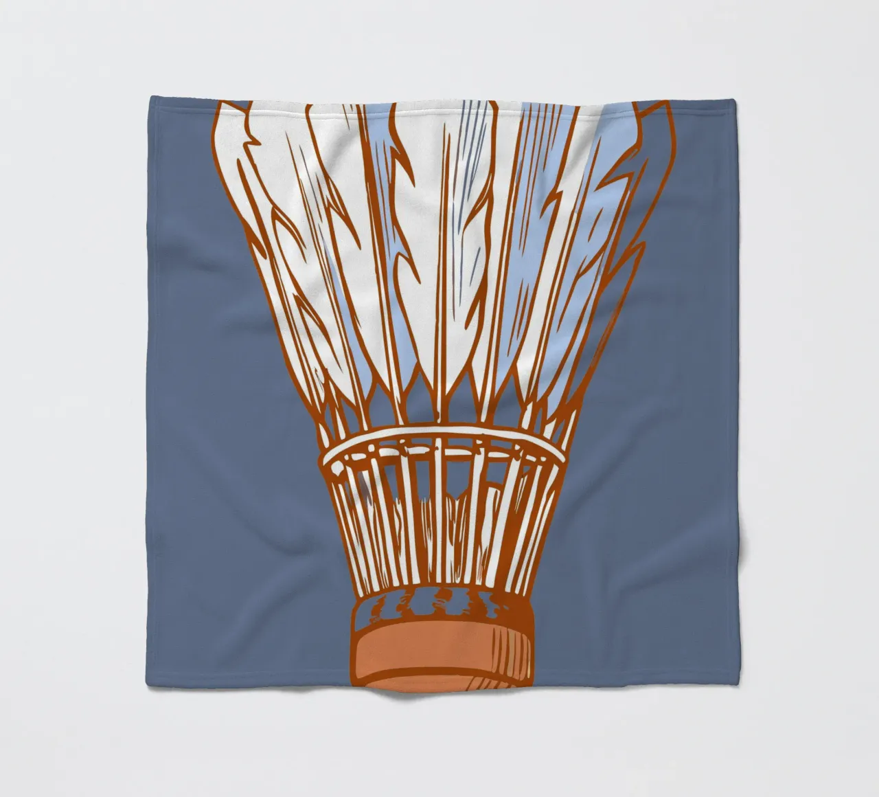 Badminton fleece blanket by SPORTS ONLY