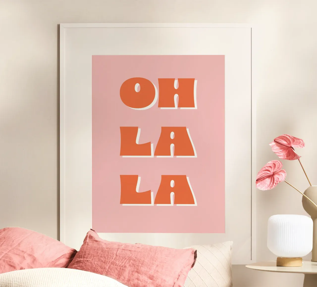 Oh la la poster da we line studio - art