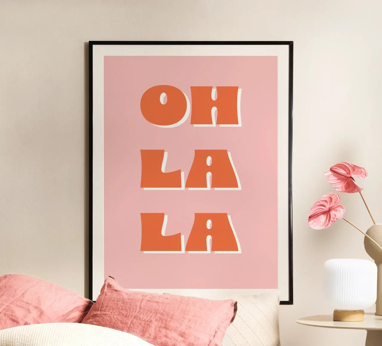 Oh la la poster da we line studio - art