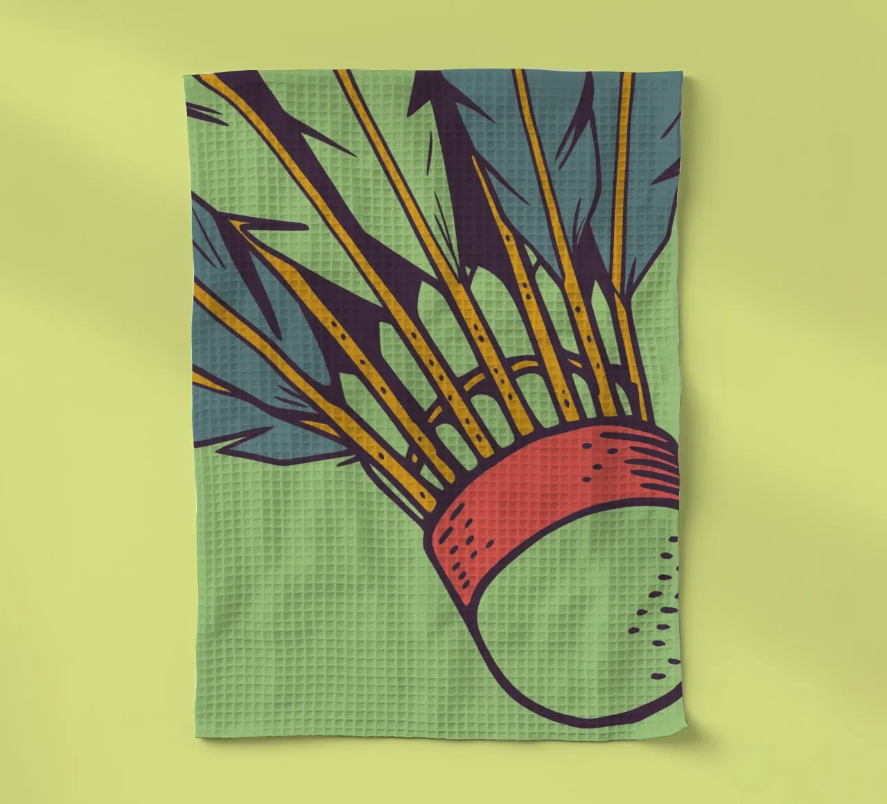 Badminton tea towel by SPORTS ONLY