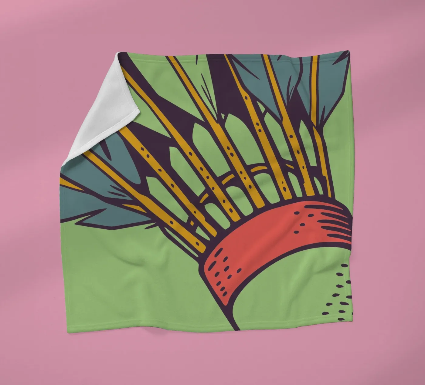 Badminton fleecedeken van SPORTS ONLY