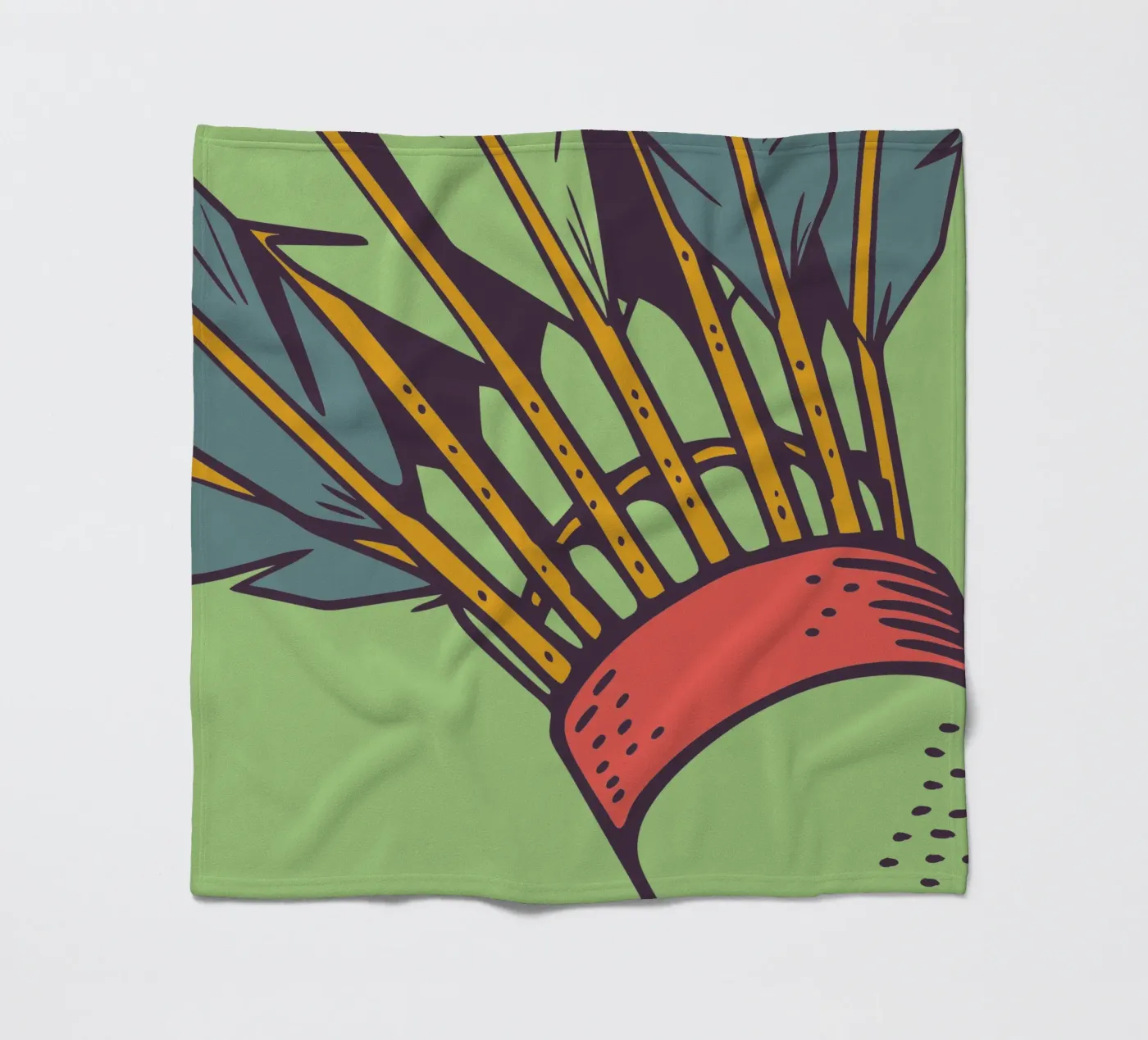 Badminton fleecedeken van SPORTS ONLY