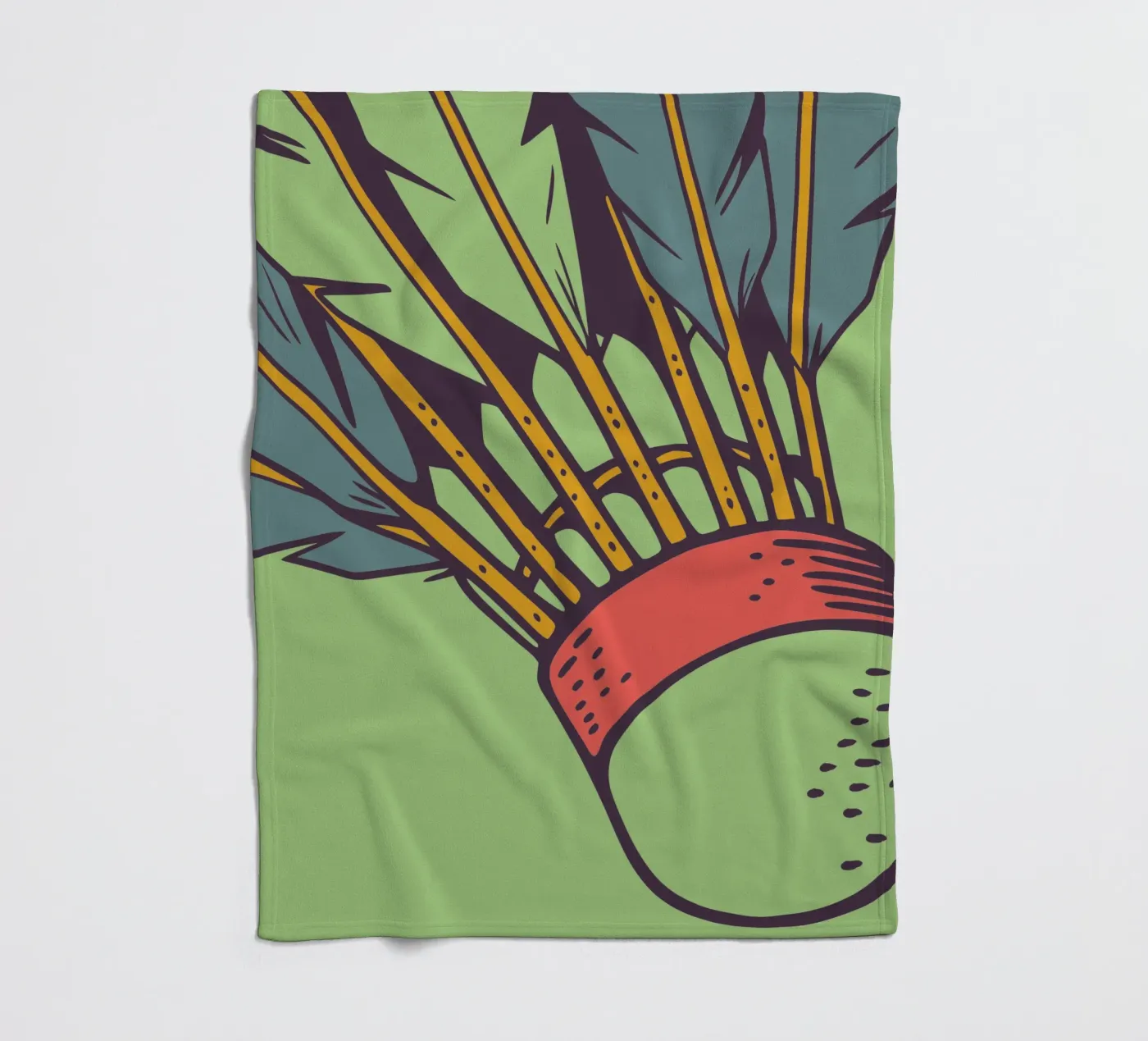 Badminton fleecedeken van SPORTS ONLY