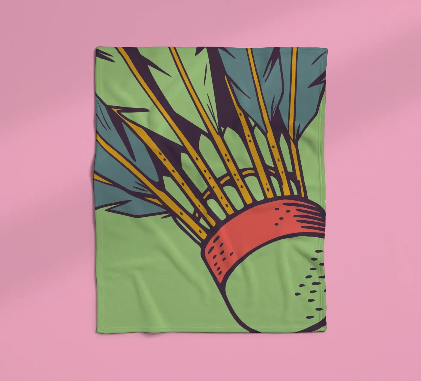 Badminton fleecedeken van SPORTS ONLY