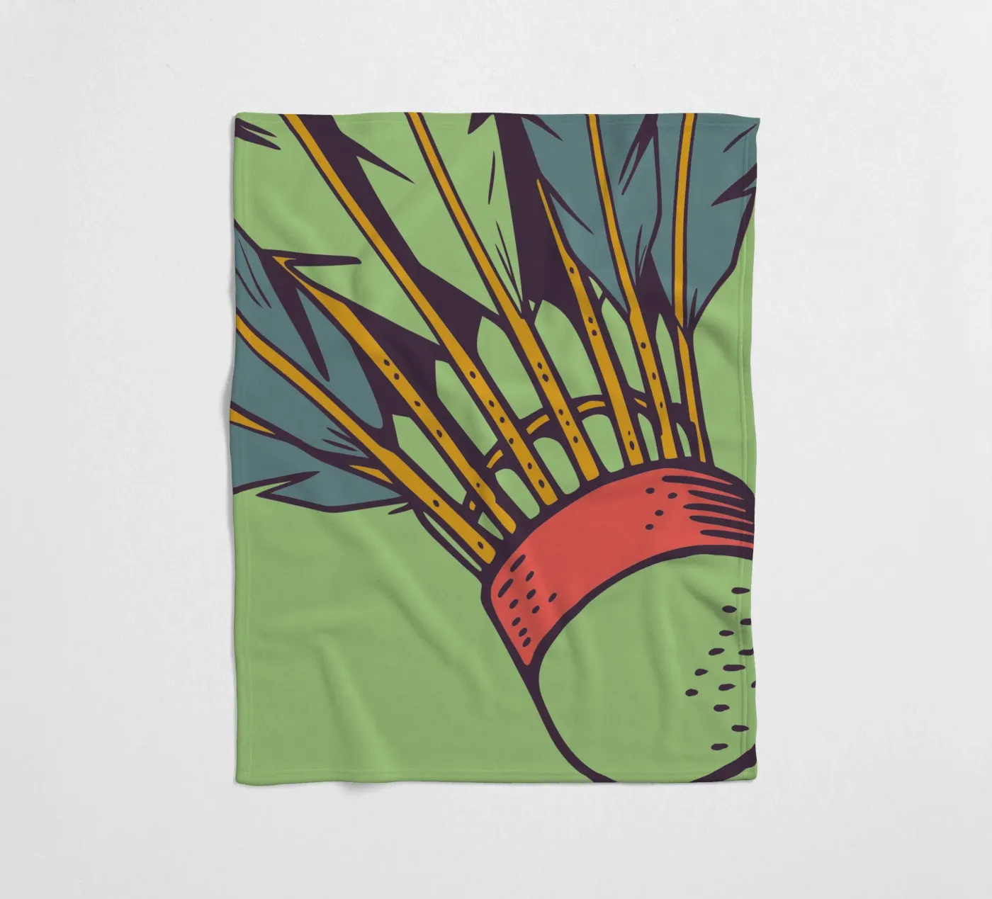 Badminton fleecedeken van SPORTS ONLY