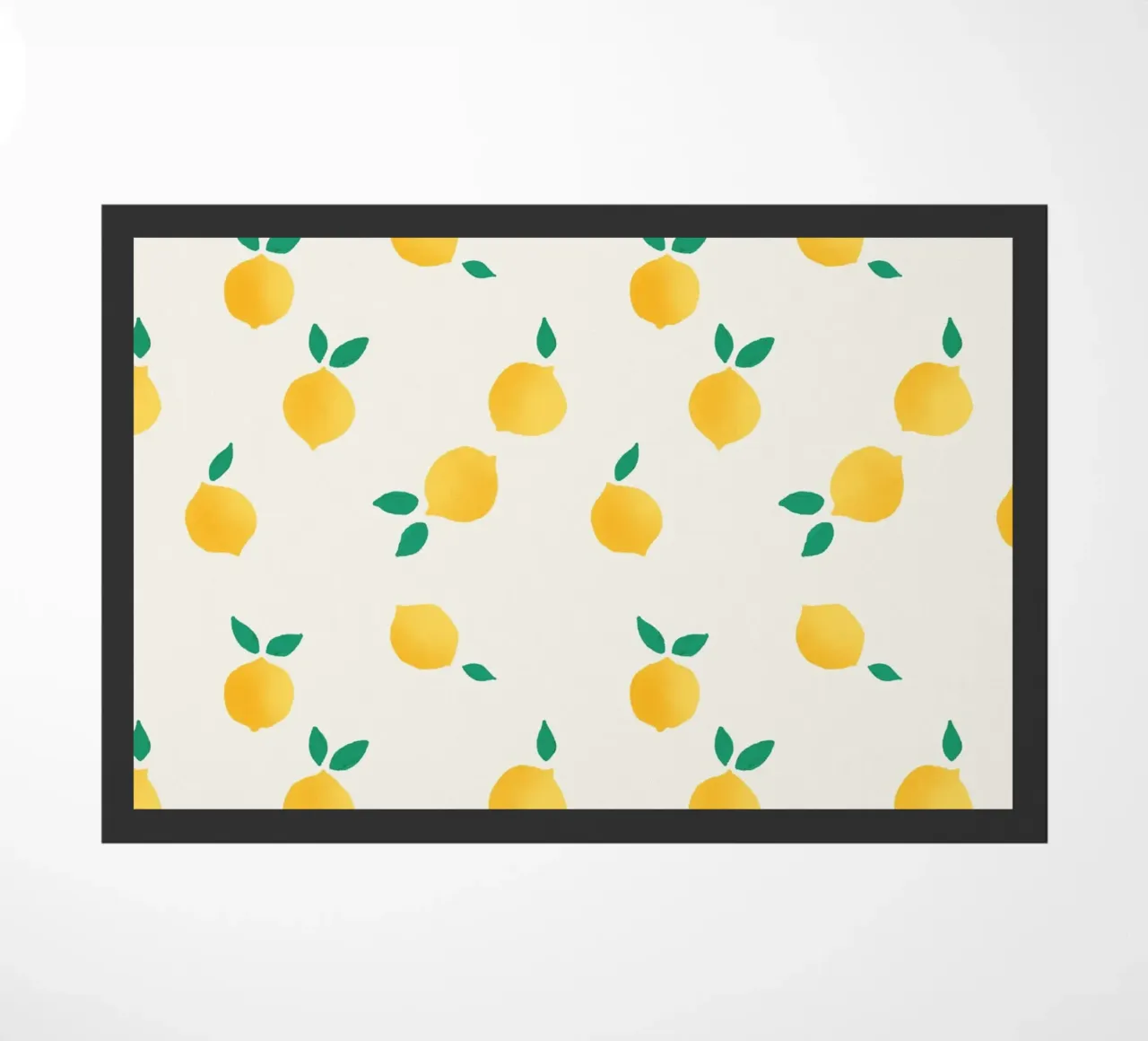 Fresh Summer Yellow Lemons Pattern zerbino da showmemars