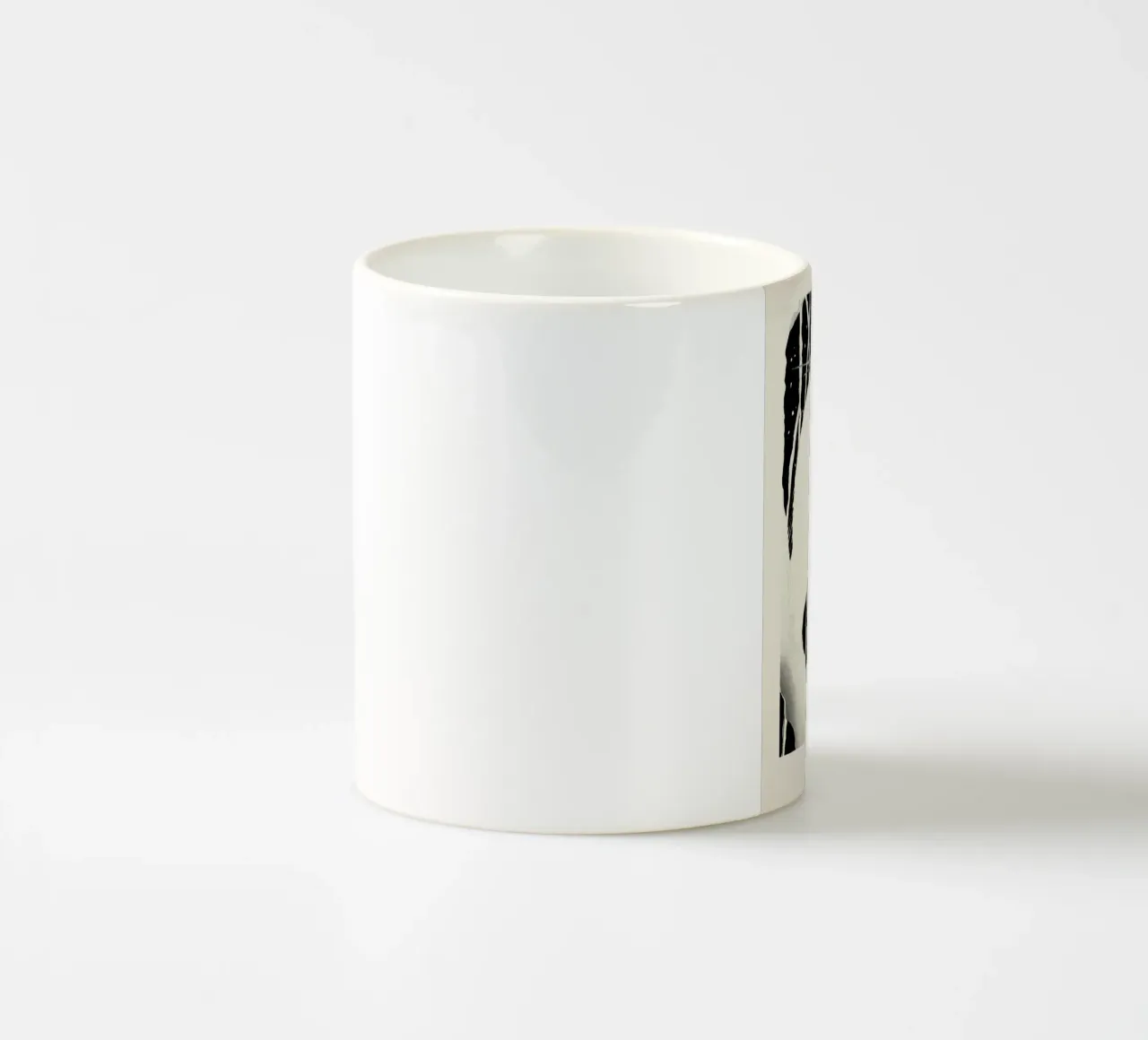 Koson - Heron in Snow tazza in ceramica da Vintage by JUNIQE