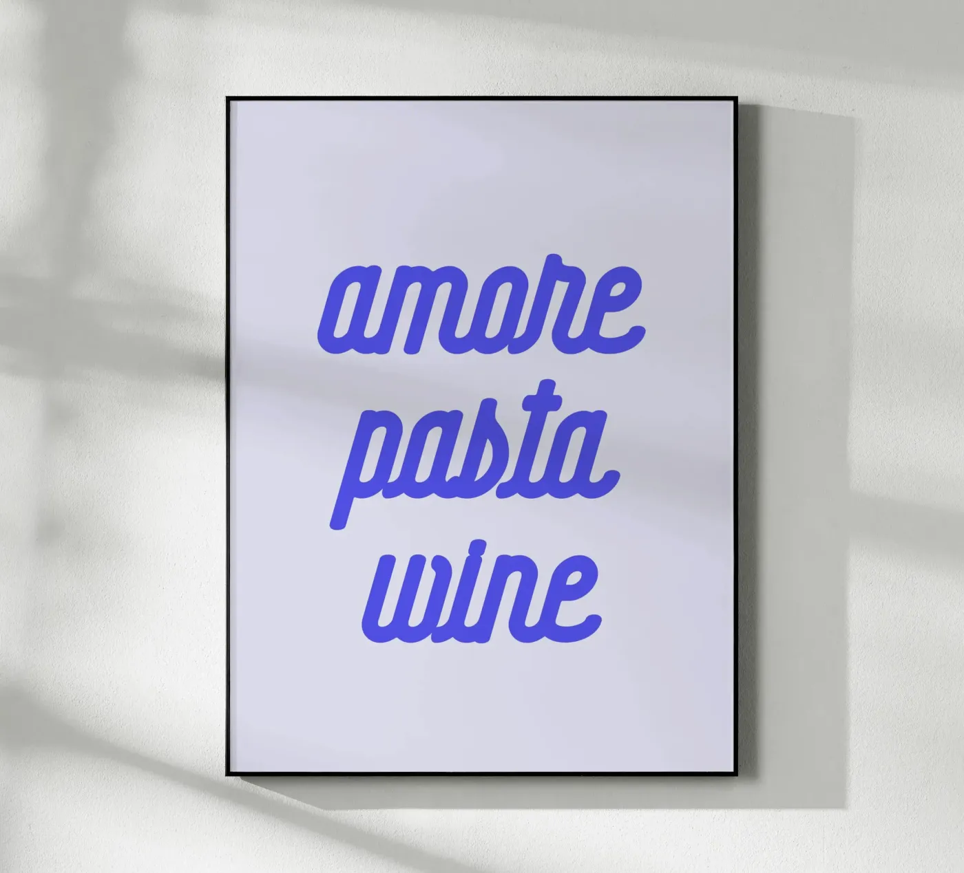 Amore Pasta Wine plexiglass da we line studio - art