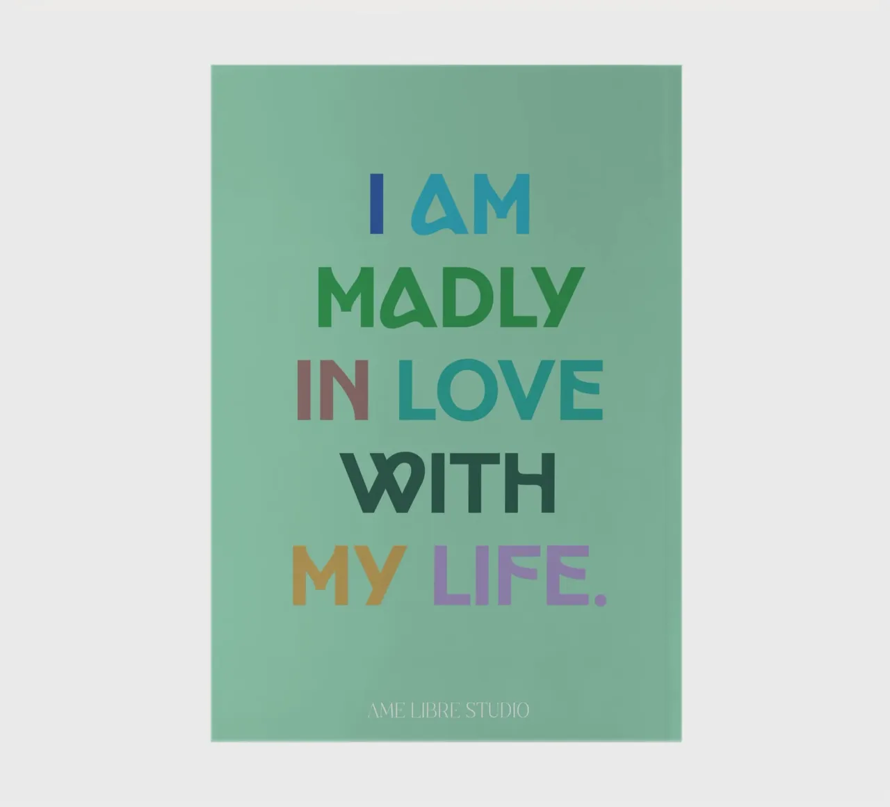 💚 notebook by MENTHE SAUVAGE