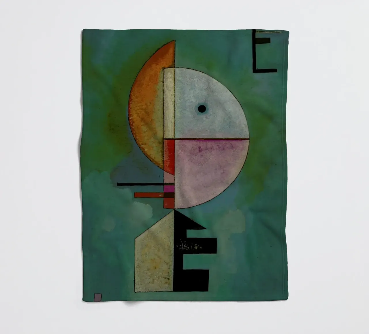 Kandinsky - Upward coperta in pile da ARTOTHEK