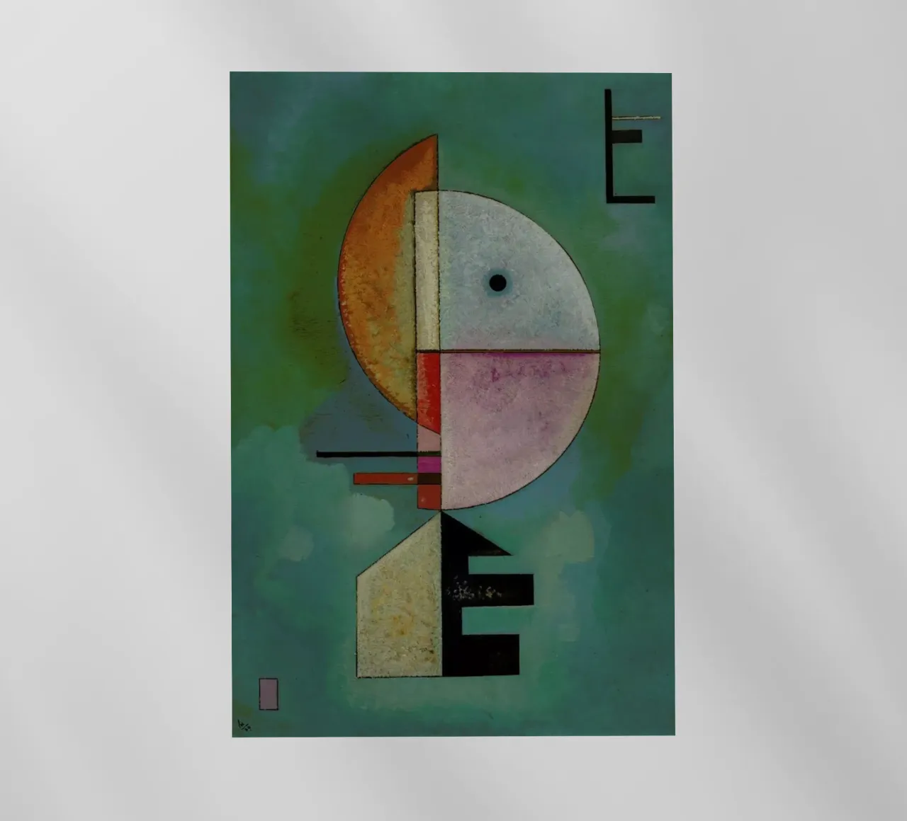 Kandinsky - Upward pellicola backlit da ARTOTHEK