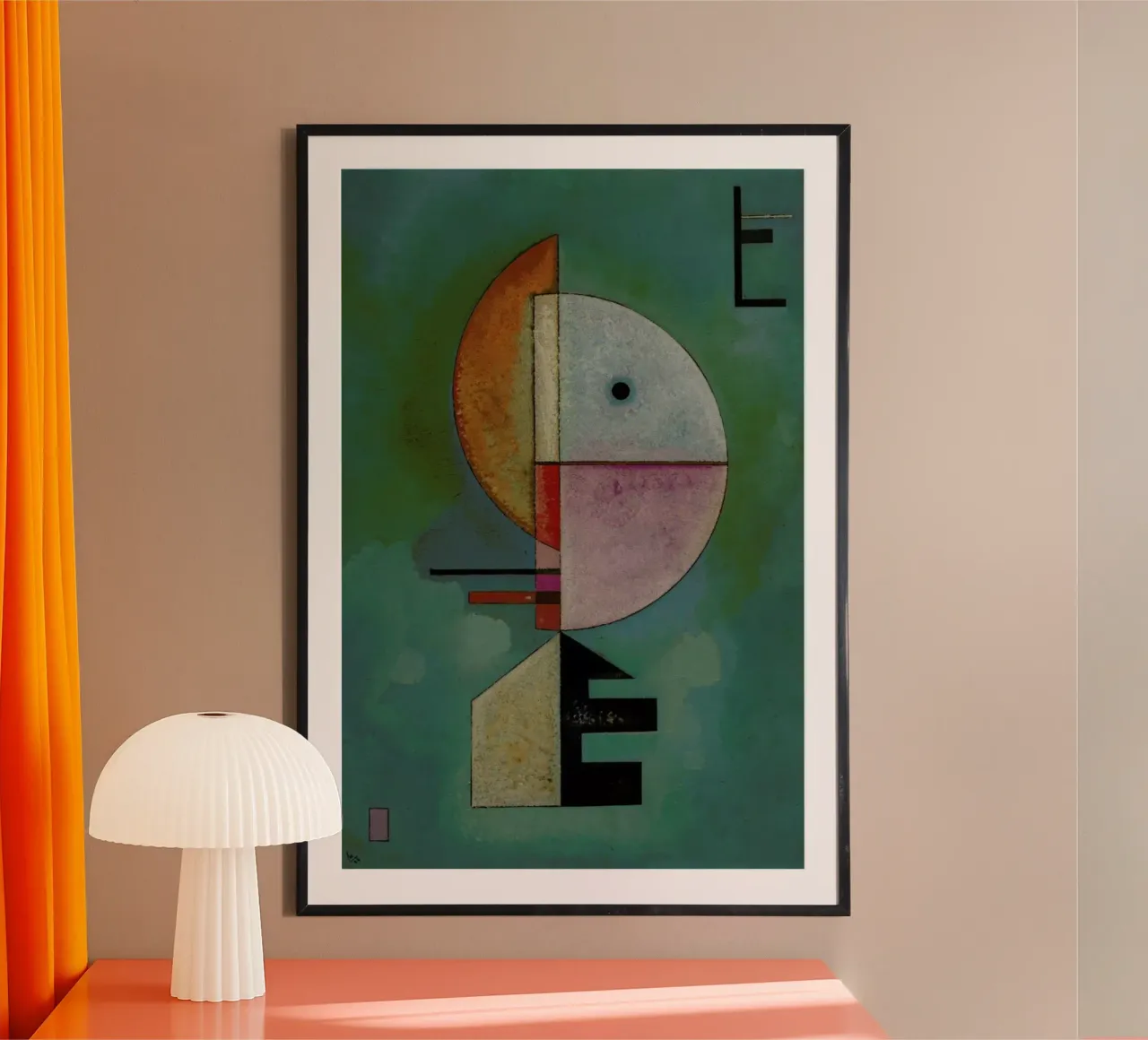 Kandinsky - Upward carta hahnemühle da ARTOTHEK