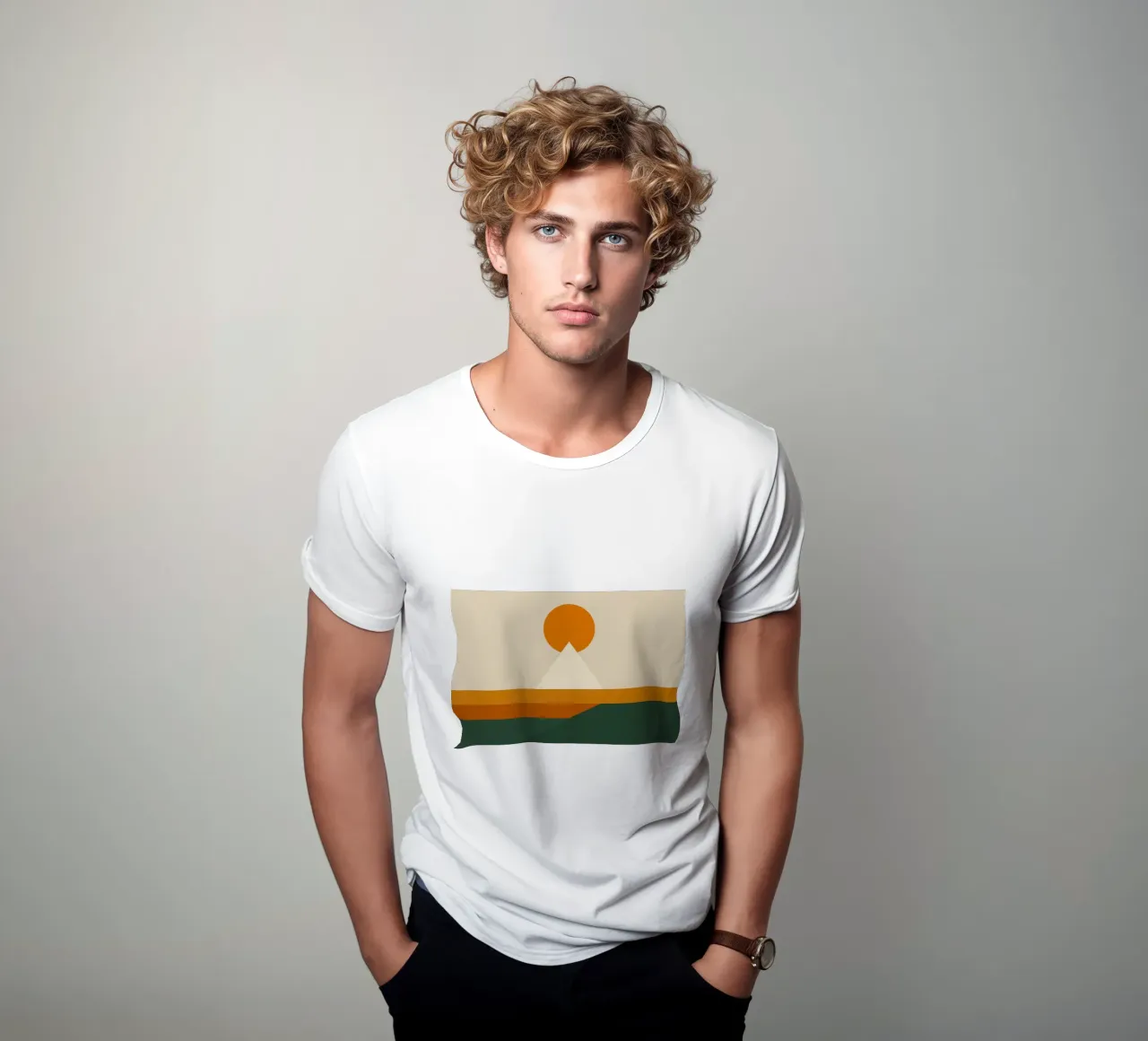 Monte Fuji - Orizzonte grezzo a Tokyo t-shirt da Affiches Soleil & Déco Lumineuse – Sunny